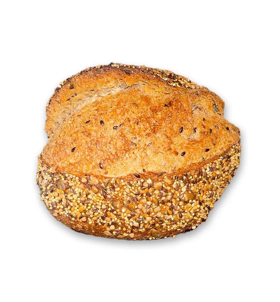 Hogaza de pan de de semillas